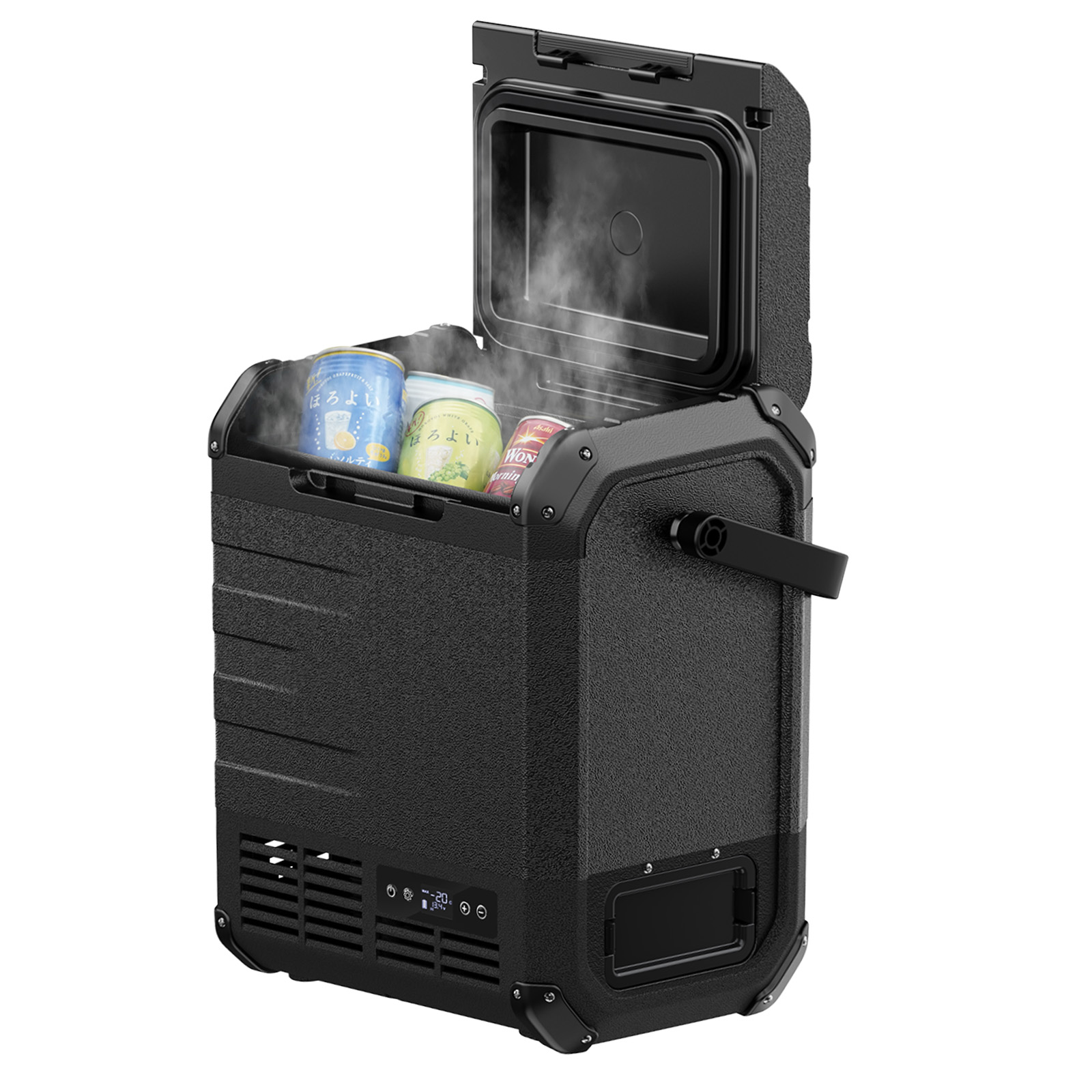 EENOUR 車載冷蔵庫 ポータブル冷蔵庫 10L バッテリー内蔵可能 -20℃〜10