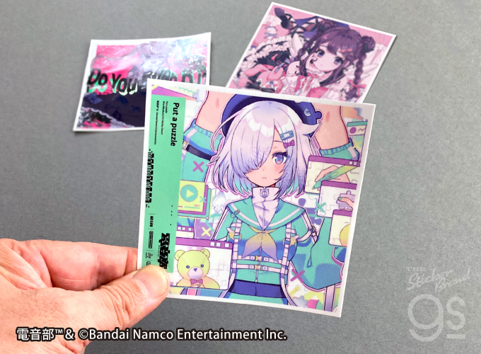 電音部 CDジャケットステッカー 真新宿GR学園/Anti (Prod. NUU$HI