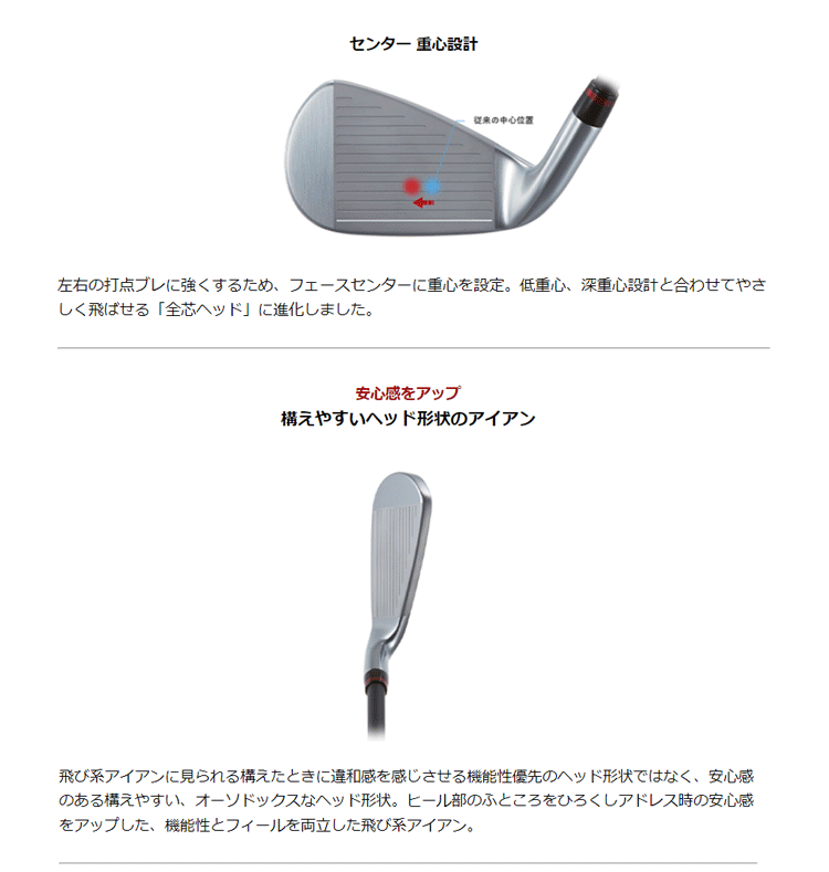 AKA グローブライド オノフ ONOFF 2024年モデル アイアンセット 5本組