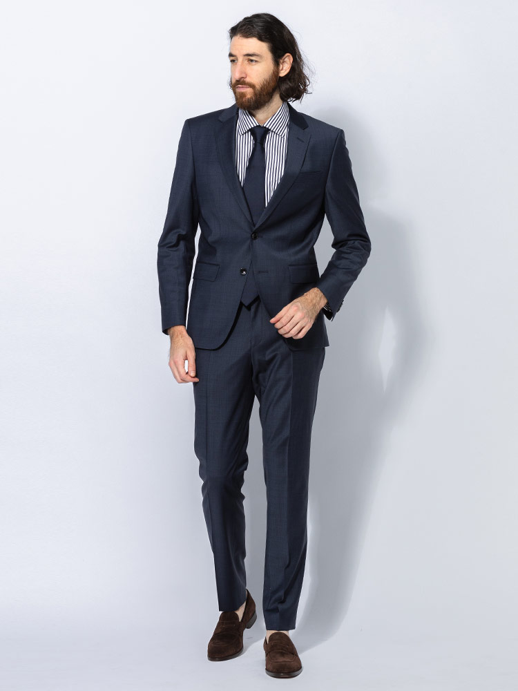 HUGO BOSS（ヒューゴ・ボス） ストレッチ ウール混 シングル2ツ釦