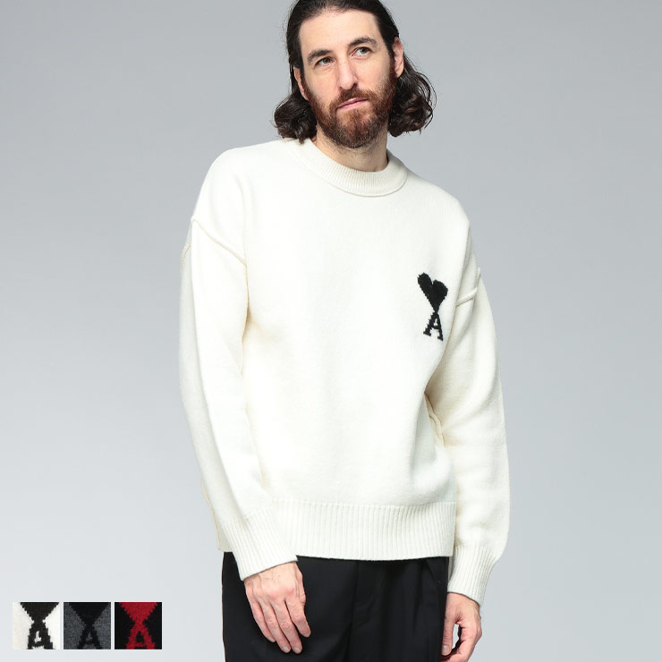 AMI Alexandre Mattiussi アミパリス ニット トップス AMI PARIS 胸