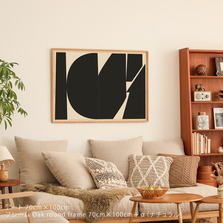 アートポスター Mid 03 50×70 B2サイズ BYCDESIGN STUDIO アート