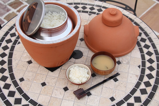 小田式ミニ蒸しかまど 中 赤焼き:THE NIIGATA通販｜JRE MALL