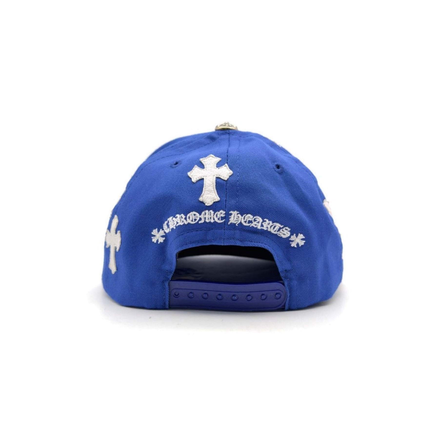 Chrome Hearts CH Logo Leather Cross Baseball Cap - SRM – SHENGLI