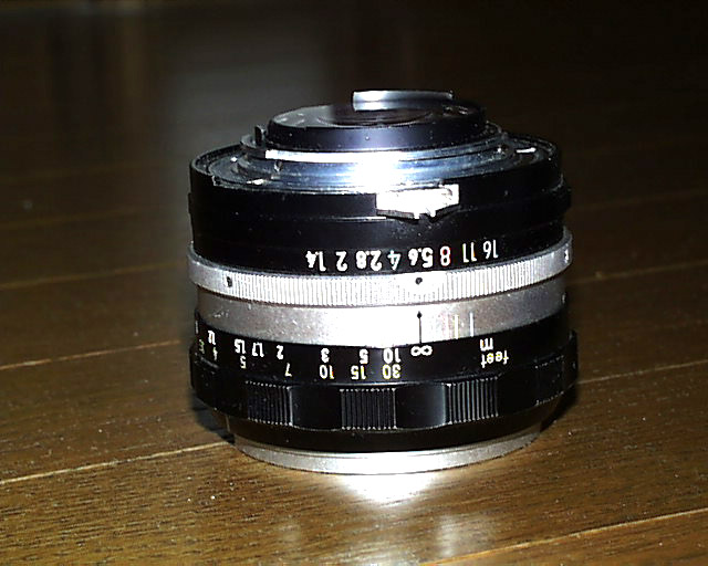旧型 Nikon レンズの Ai 改造