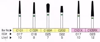松風 ダイヤモンドポイント FG コース 【歯材市場】