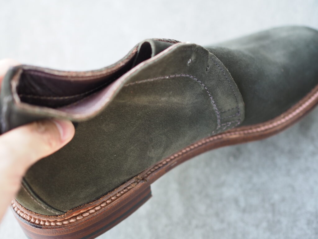 アンラインドの優しい履き心地：ALDEN スエードチャッカブーツ 14928