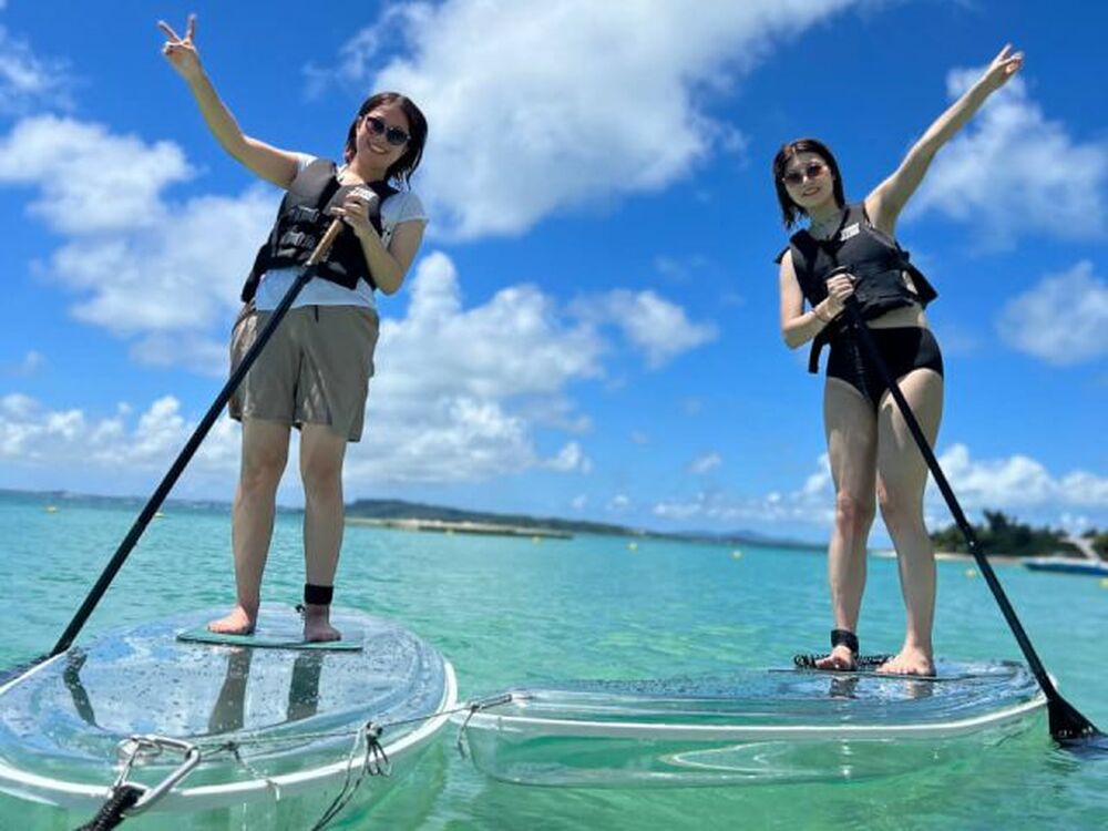 津堅島｜パラセーリング＋お食事＆マリンアクティビティ｜1日】食・海