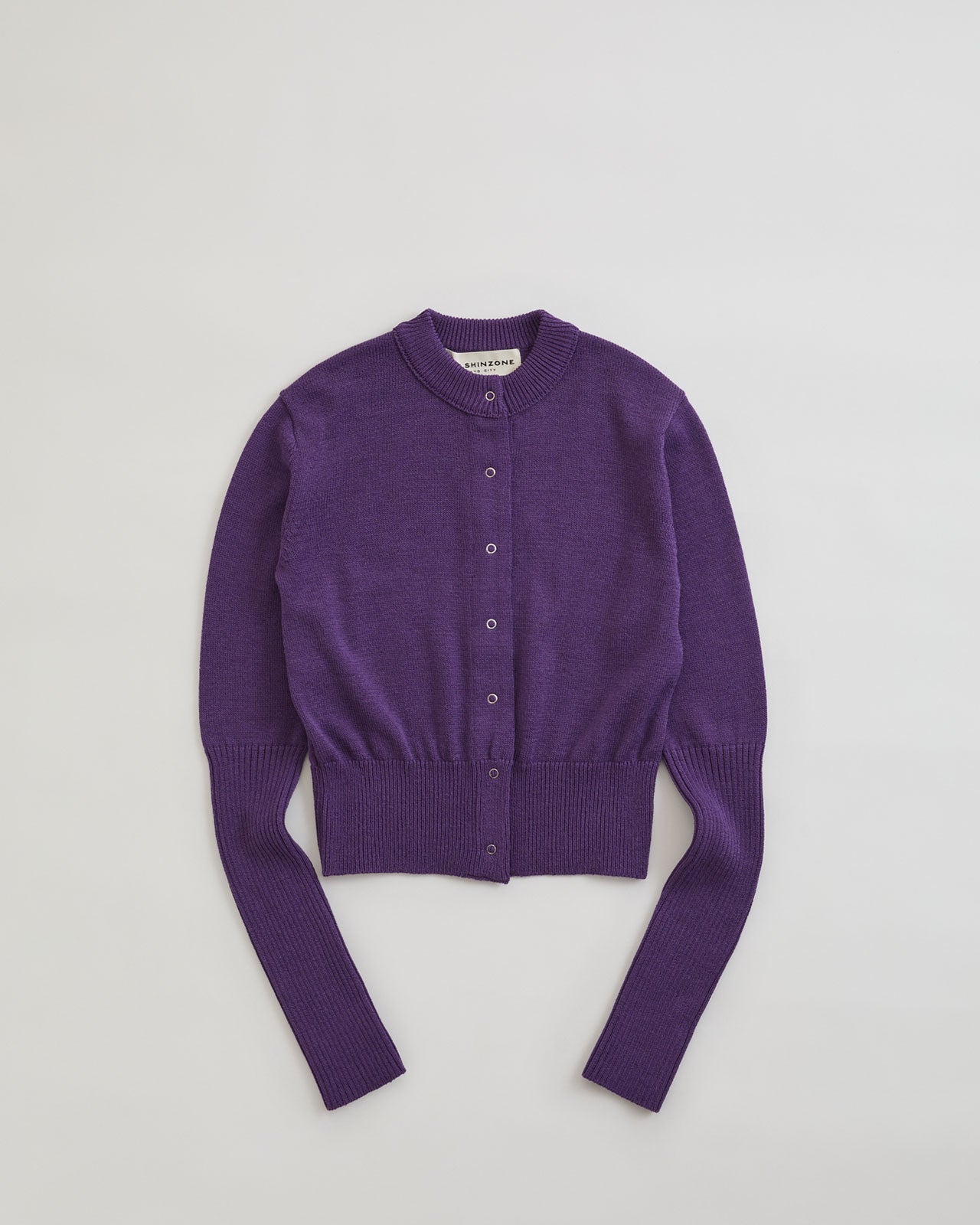 Shinzone（シンゾーン）】LONG RIB CARDIGAN