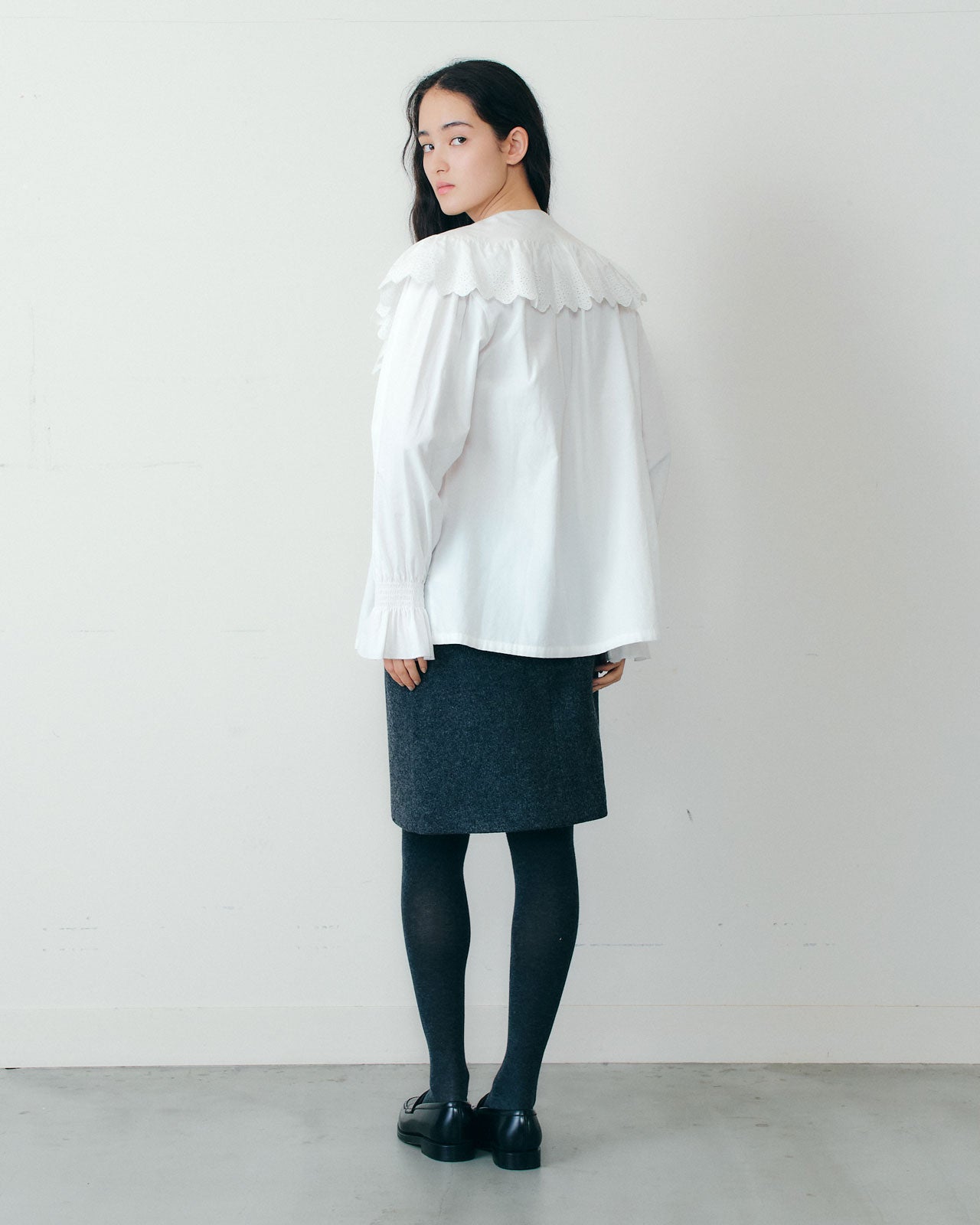 LACE COLLAR BLOUSE – Shinzone