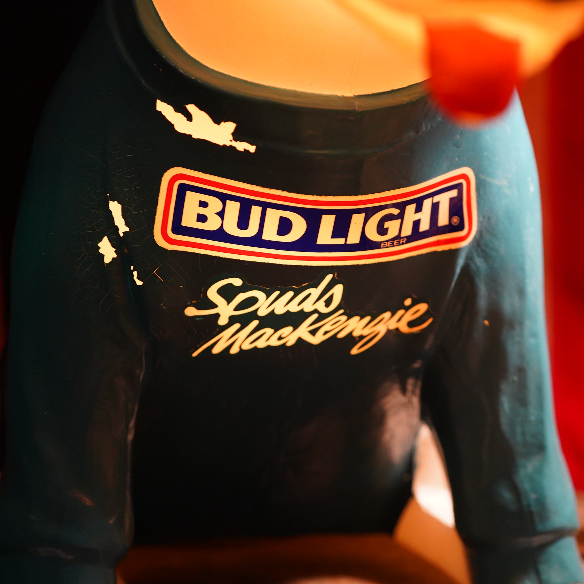 1987 Bud Light Spuds Mackenzie ランプ ライトサイン – SK OLDIES