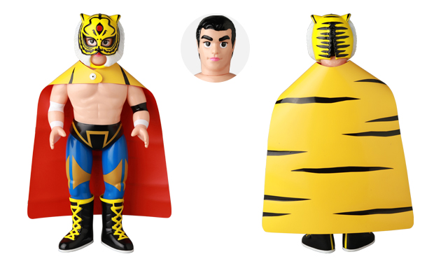 マルサン タイガーマスク二世ソフビ 佐山タイガーの元祖 16dソフビ