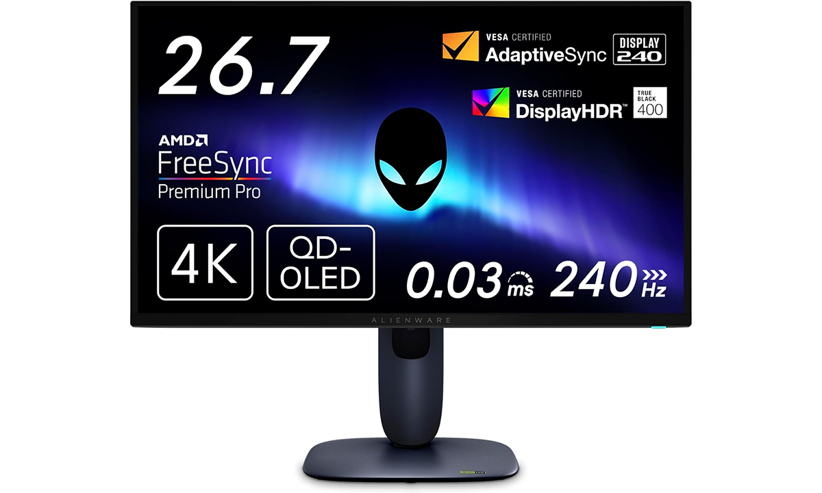 最大240Hzに対応したDellの4Kゲーミングモニター「AW2725Q」がAmazonに