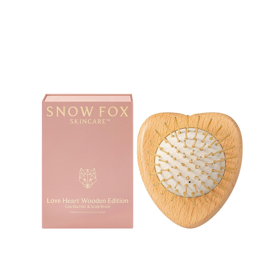 美品】 FOX GUA SHA ヘアブラシ プレミアム FOX カッサ ゴースト