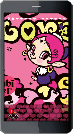 あくびちゃん au スマートフォン| 『あくびちゃん』きせかえAndroid