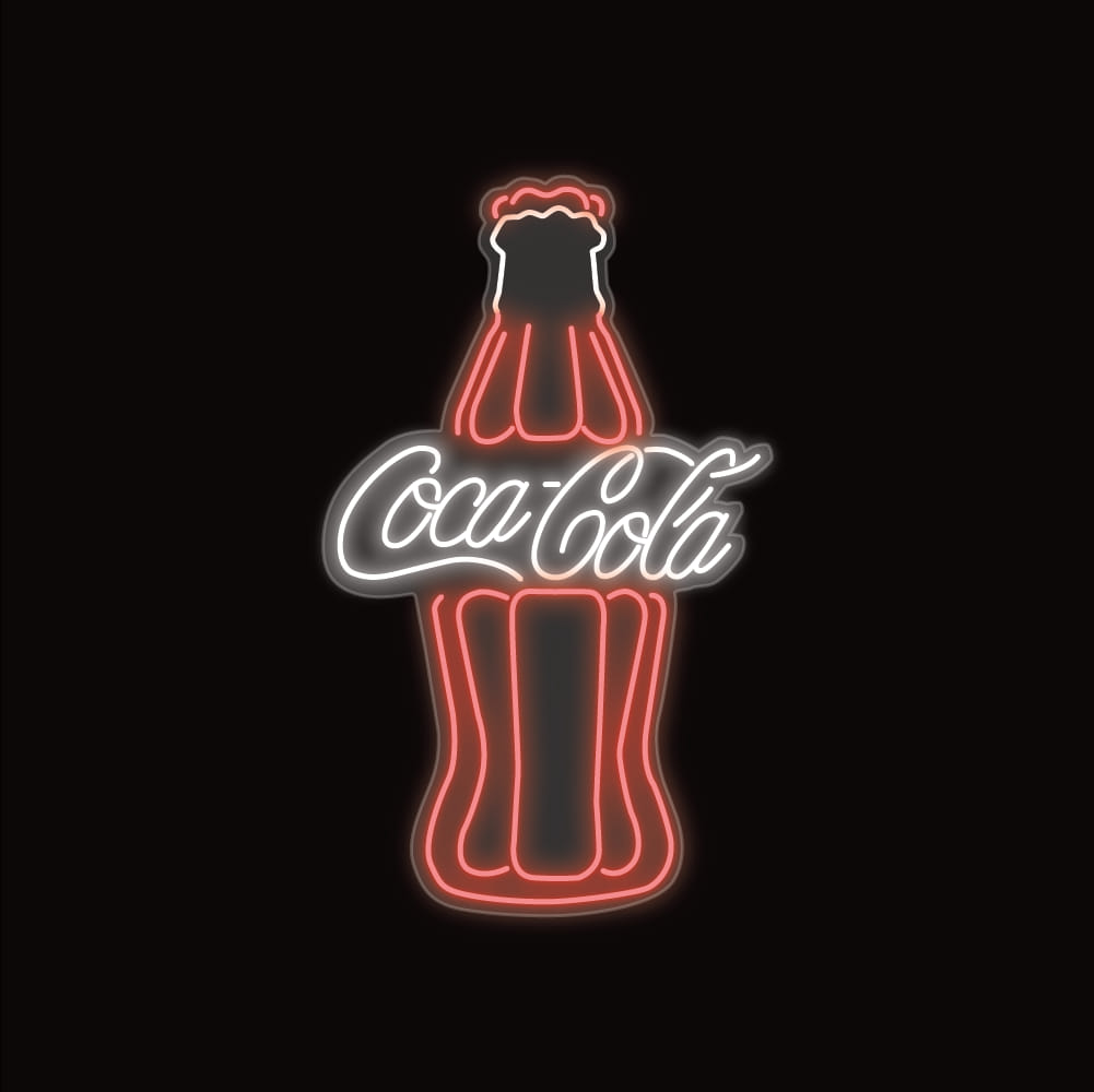 Coca Cola Neon Sign – Classic LED Light for Bars, Kitchens & Retro