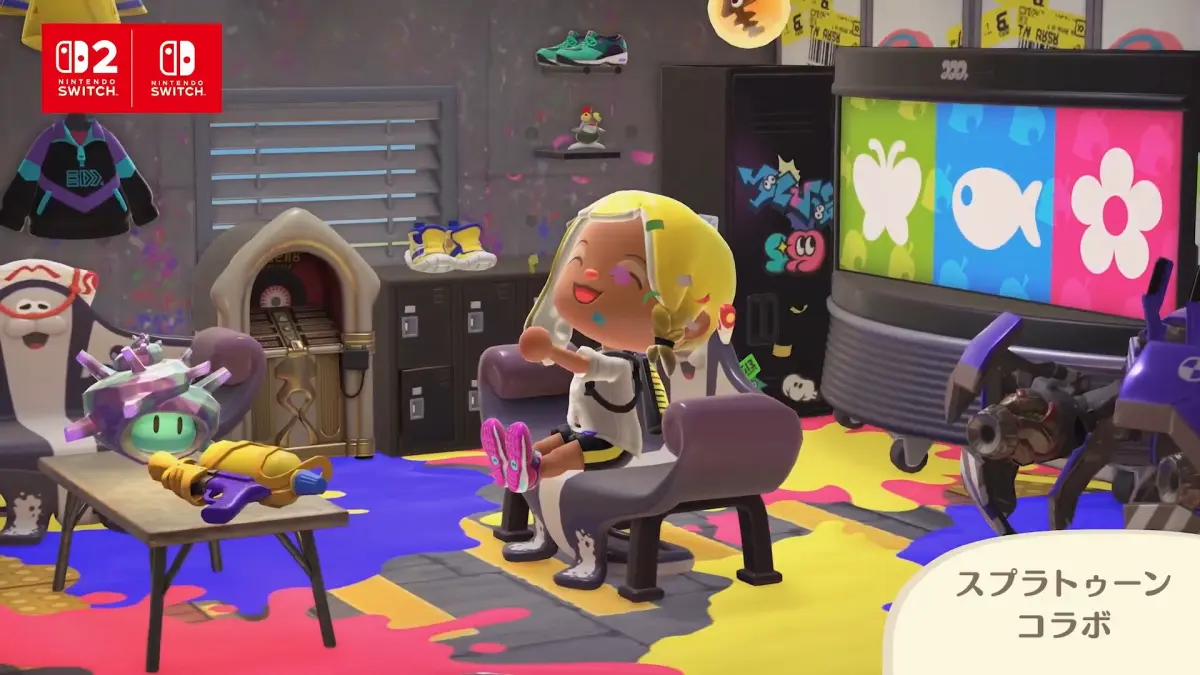 スプラコラボ新登場！あつ森アップデート2026年1月15日配信