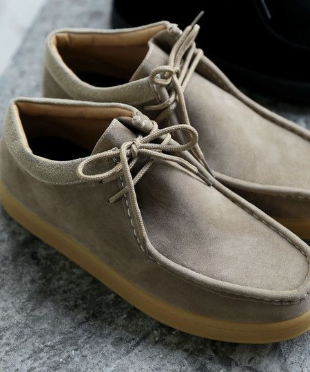 シンセティックレザー/フェイクスウェードモカシン シューズ | 【公式