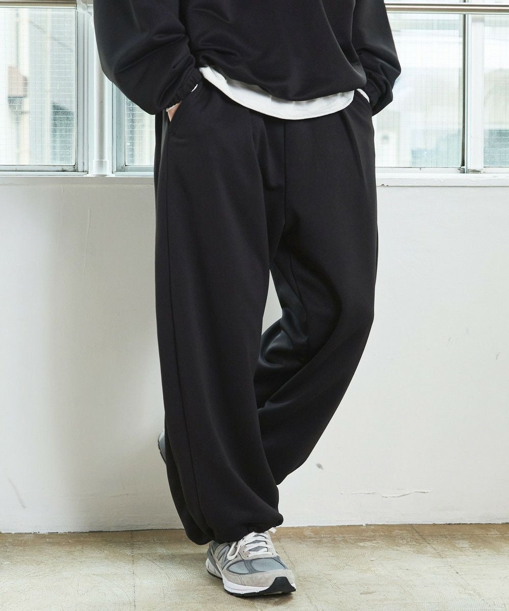 セットアップ対応】ブランド刺繍ロゴ裾ドローコードアーバンテック