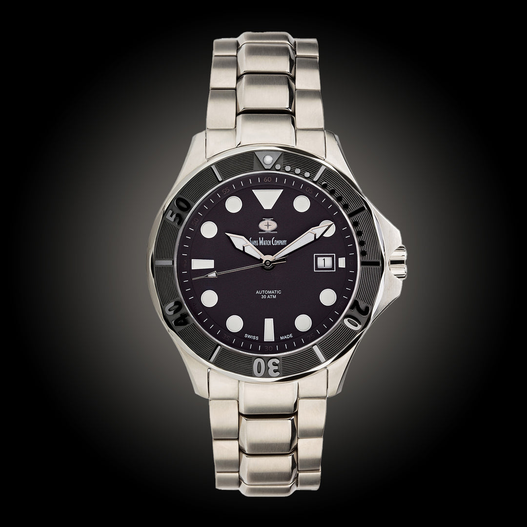 SWC MKII Diver Black – Swiss Watch Company