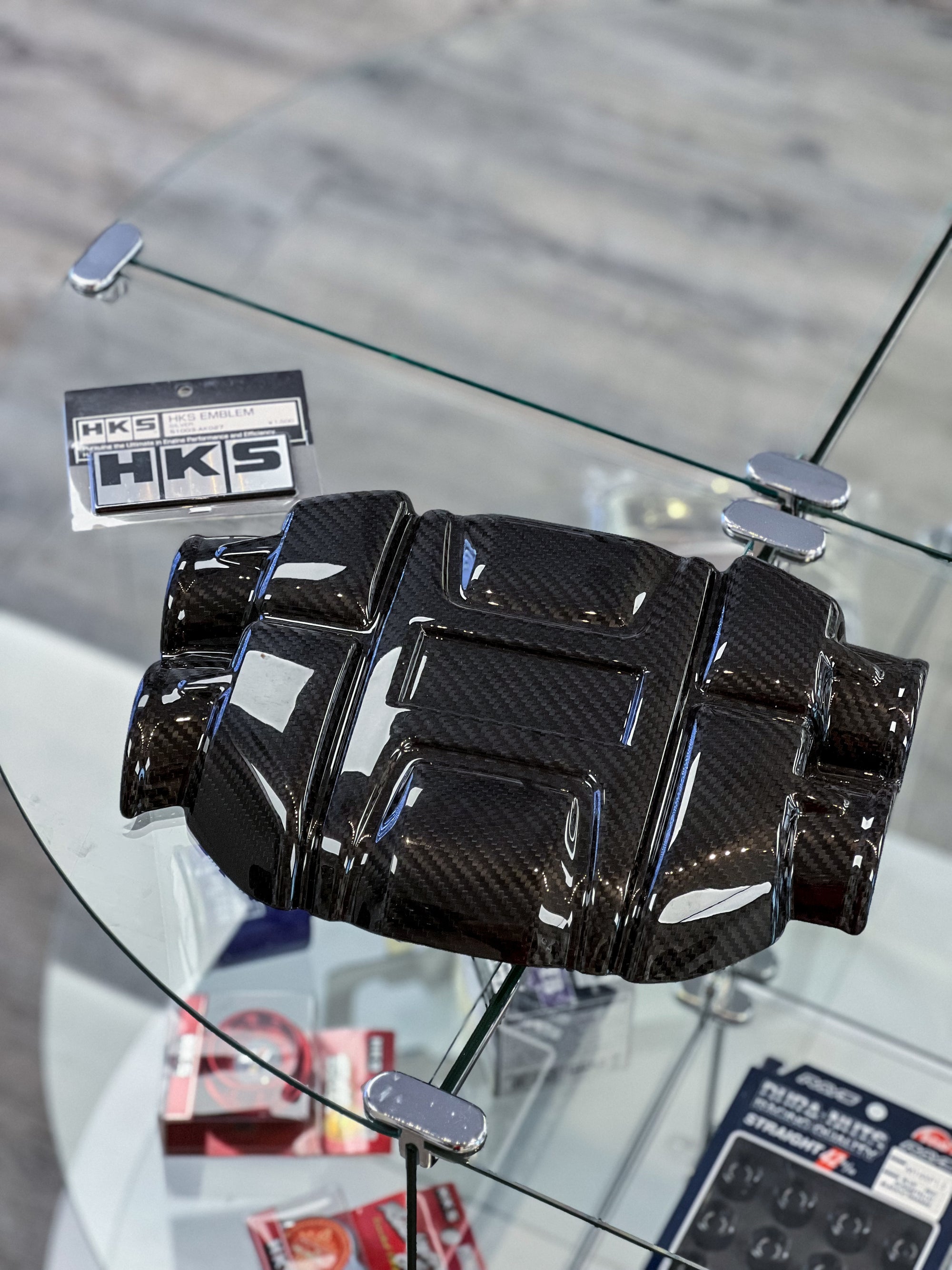 HKS CARBON FIBER ENGINE COVER - TOYOTA GR86 / SUBARU BRZ 22+ - Sub