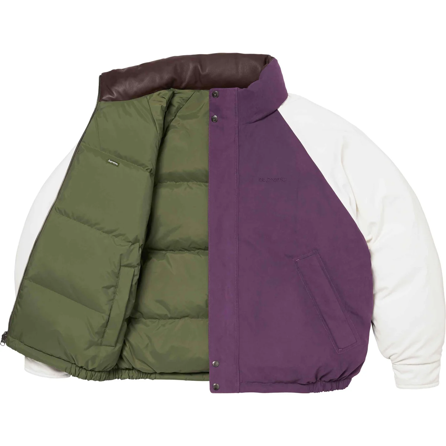 Reversible Down Puffer Jacket | Supreme 24ss