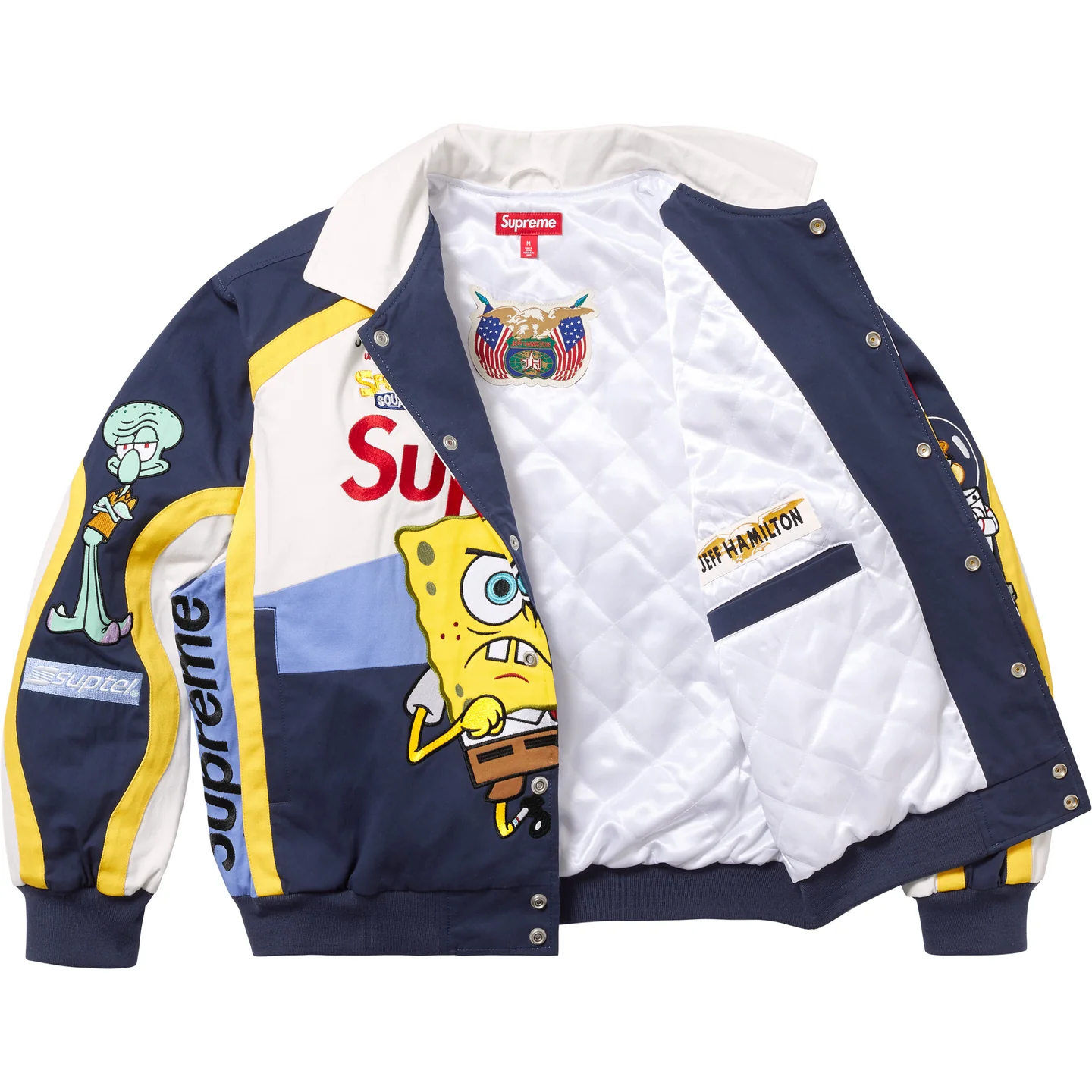 Supreme®/SpongeBob SquarePants Jeff Hamilton Racing Jacket
