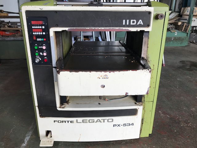 新着情報【飯田工業の自動一面鉋盤FORTE LEGATO PX