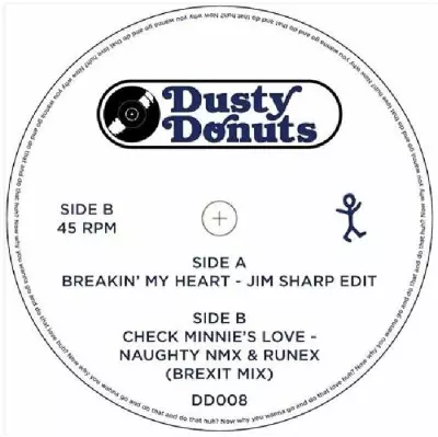 BREAKIN' MY HEART / CHECK MINNIE'S LOVE (7inch)/JIM SHARP｜HIPHOP