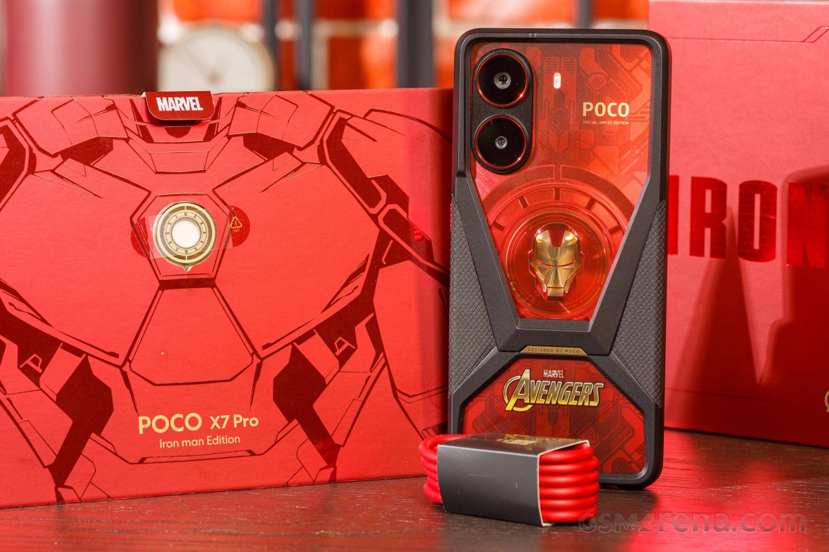 Poco X7 Pro Iron Man Edition in for review - GSMArena.com news