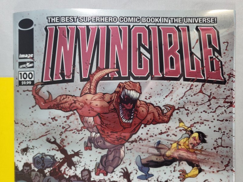 Invincible #100 Ryan Ottley Chromium Variant The Death of Everyone