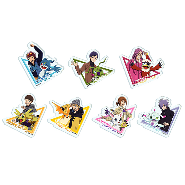 デジモンアドベンチャー02 THE BEGINNING】アクリルステッカー: 雑貨