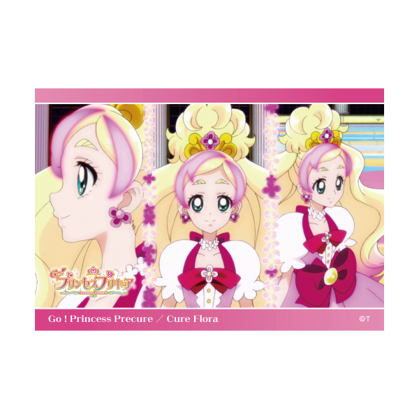 Go！プリンセスプリキュア】場面写変身ブロマイドセット（4枚入