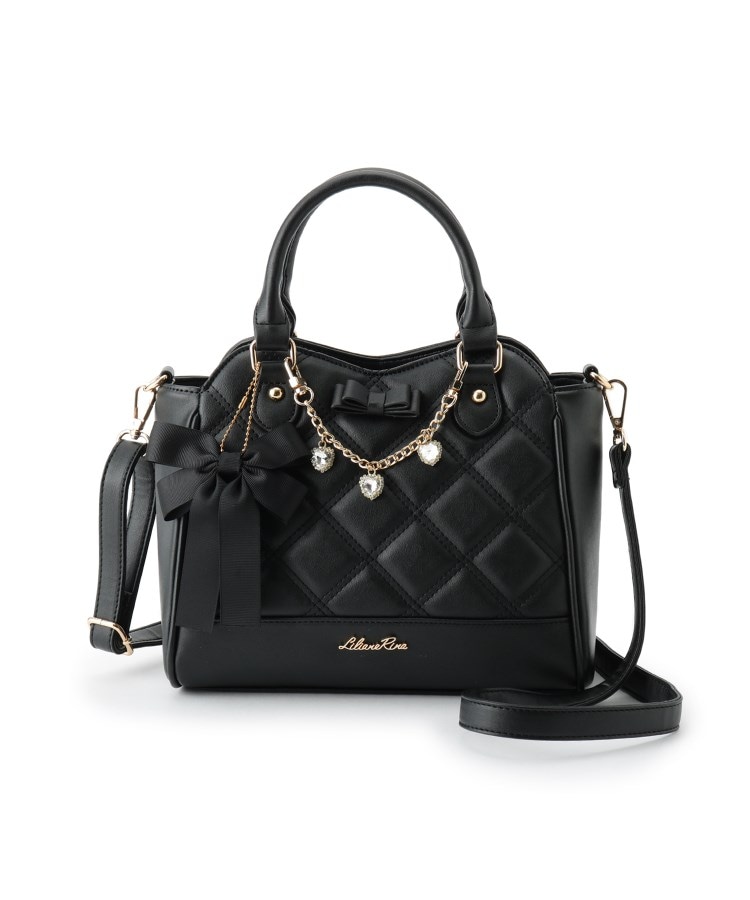 Wキルトチャーム付2WAYボストン（ボストンバッグ） | Ober Tashe