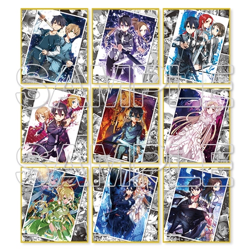 ソードアート・オンライン』メモリアルトレーディングミニ色紙2