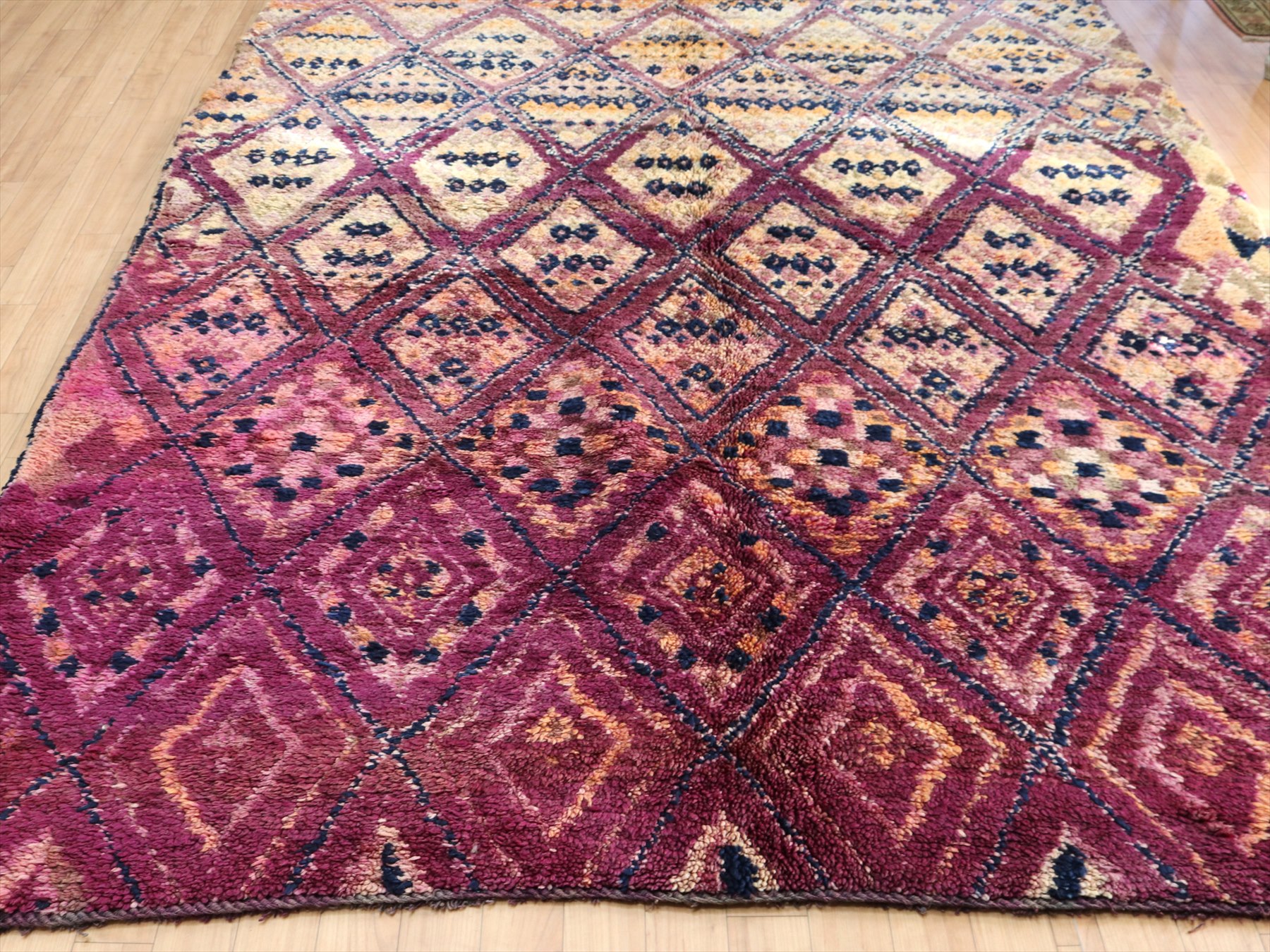 キリムスタイル / モロッコ ラグ Morocco エリアラグ265×183cm Zaiane