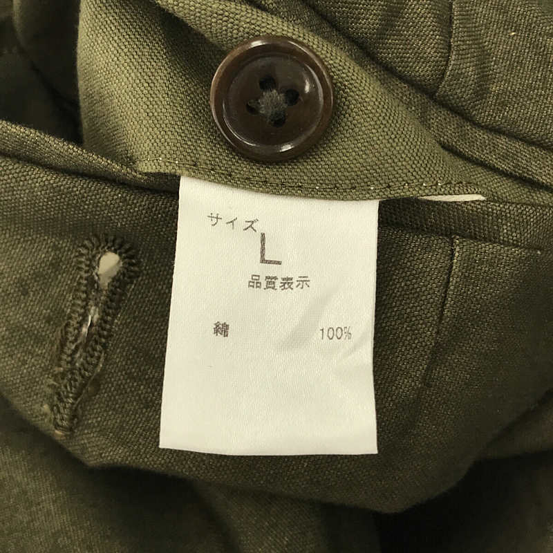 美品】 NEAT / ニート | テントクロス オーバーオール | L | オリーブ