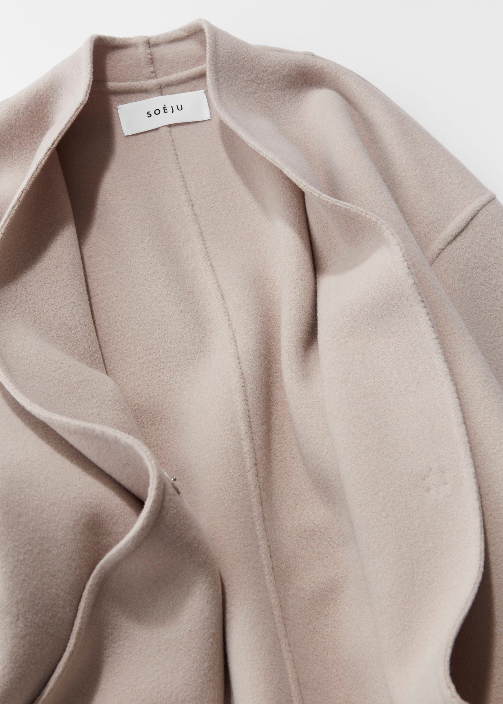 ウールリバーミディコート - SOÉJU online store｜上質な大人の女性の