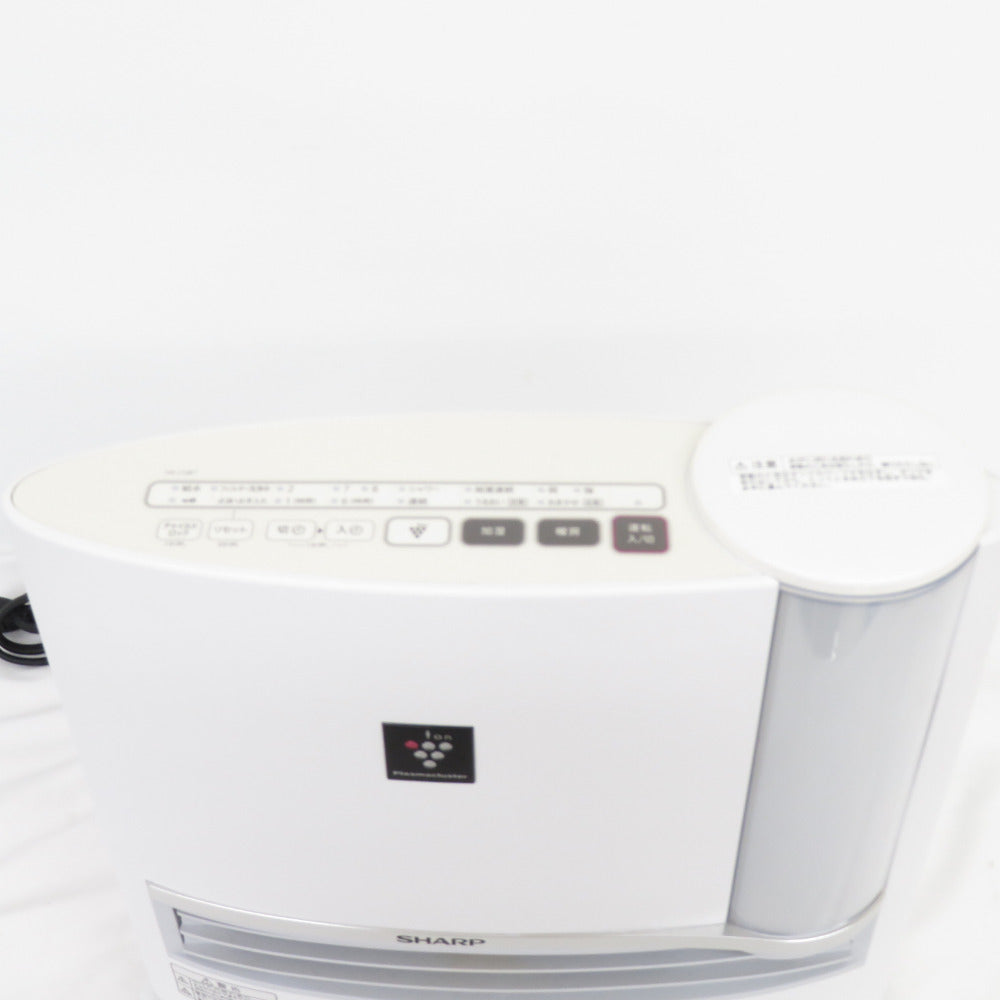 SHARP (シャープ) 加湿セラミックファンヒーター ホワイト プラズマ