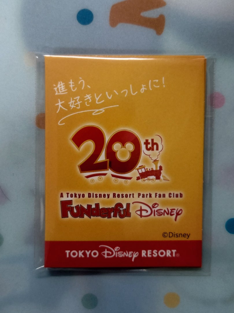 ファンダフルディズニー継続記念のオリジナルラゲッジタグ＆チャーム