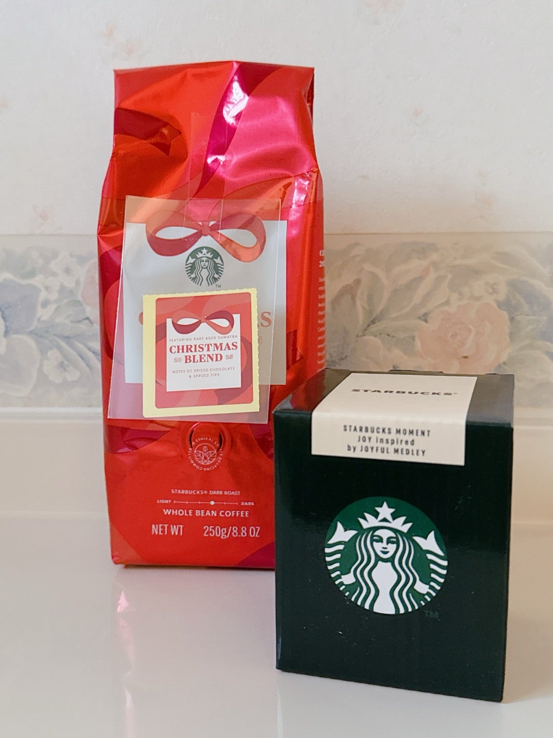 スタバ クリスマス♪初登場のキャンドル買ってみた♡ スターバックス