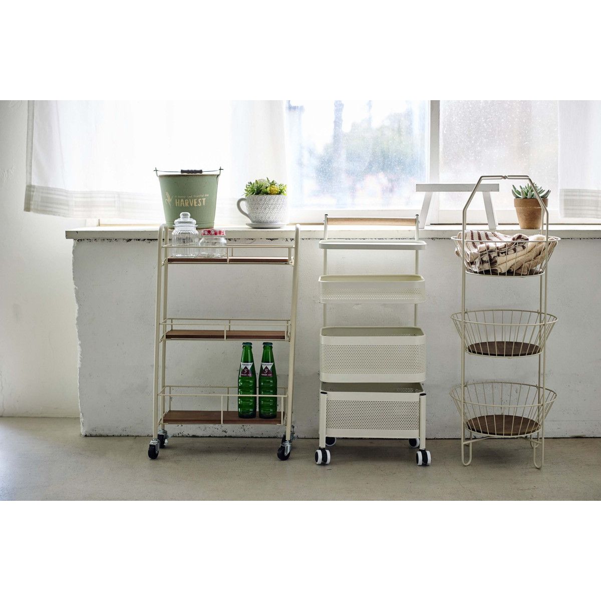 アビテ/ピヴォ・トローリーラック アイボリー/ZK-901-IV - 花材通販は