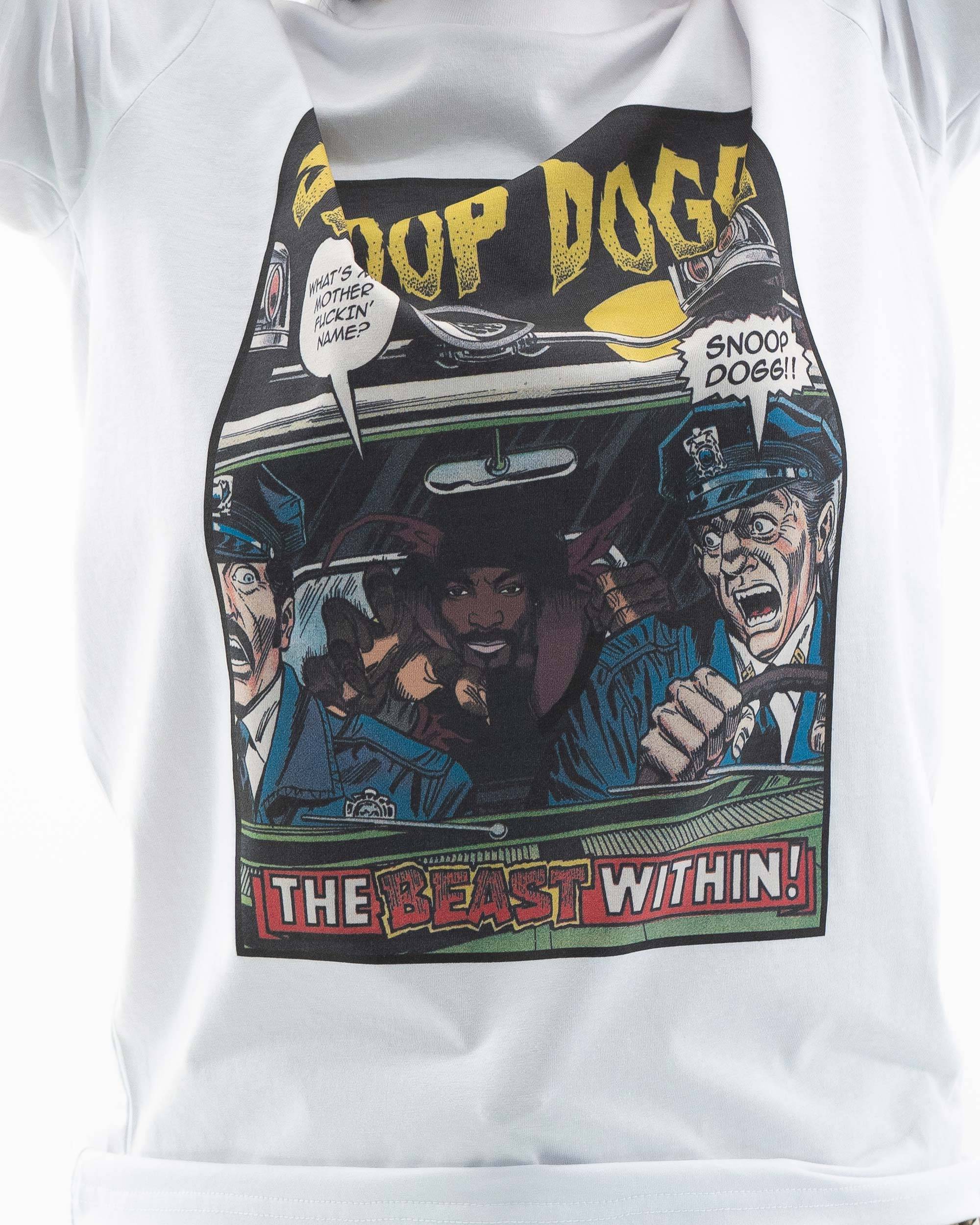 T-shirt Snoop Dogg - Tshirt Snoop Doggy Dogg Super-Vilain | Grafitee
