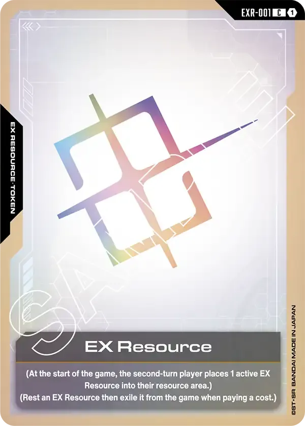 EXRP-003 EX Resource Card - Gundam Card Game