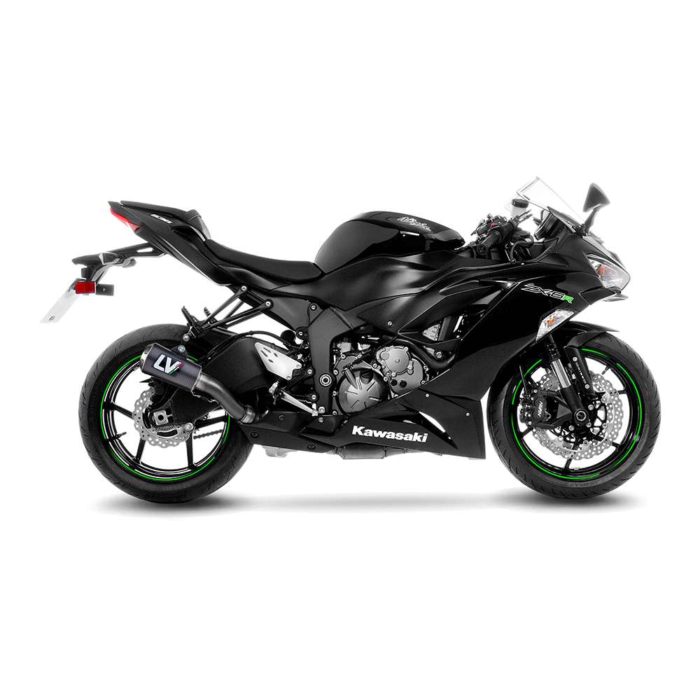 LV-10 CARBON FIBER for Kawasaki Zx-6r Ninja 2019 - 2025 | LeoVince