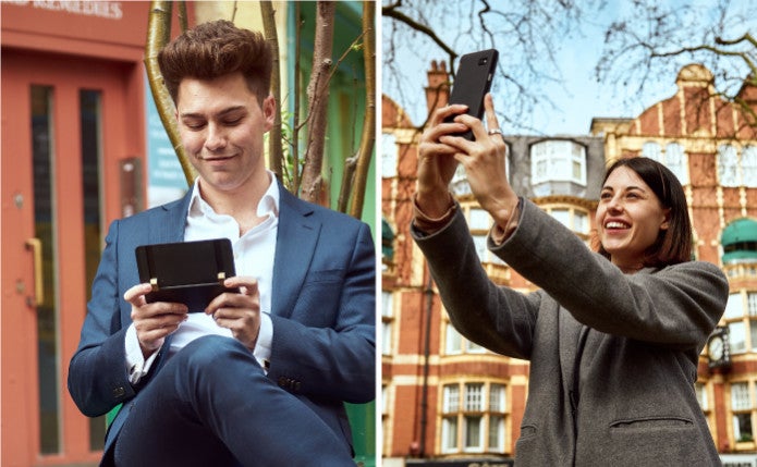 フルキーボード搭載5Gスマートフォン『Astro Slide』日本上陸