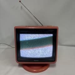 昭和レトロ national ブラウン管テレビ ピンクTH11-S29 - メルカリ
