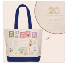 新品未開封 トートバッグ ダッフィー 20周年 東京ディズニーシー