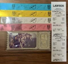 GLAY Special LIVE記念アクリルブロック未開封&銀テープ&レシート