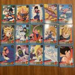 ドラゴンボール カードダス スーパーバトル 15種類セット №503～549